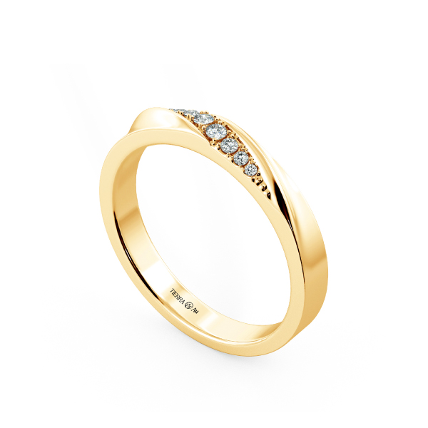 Modern Wedding Band Set NCC2011 4